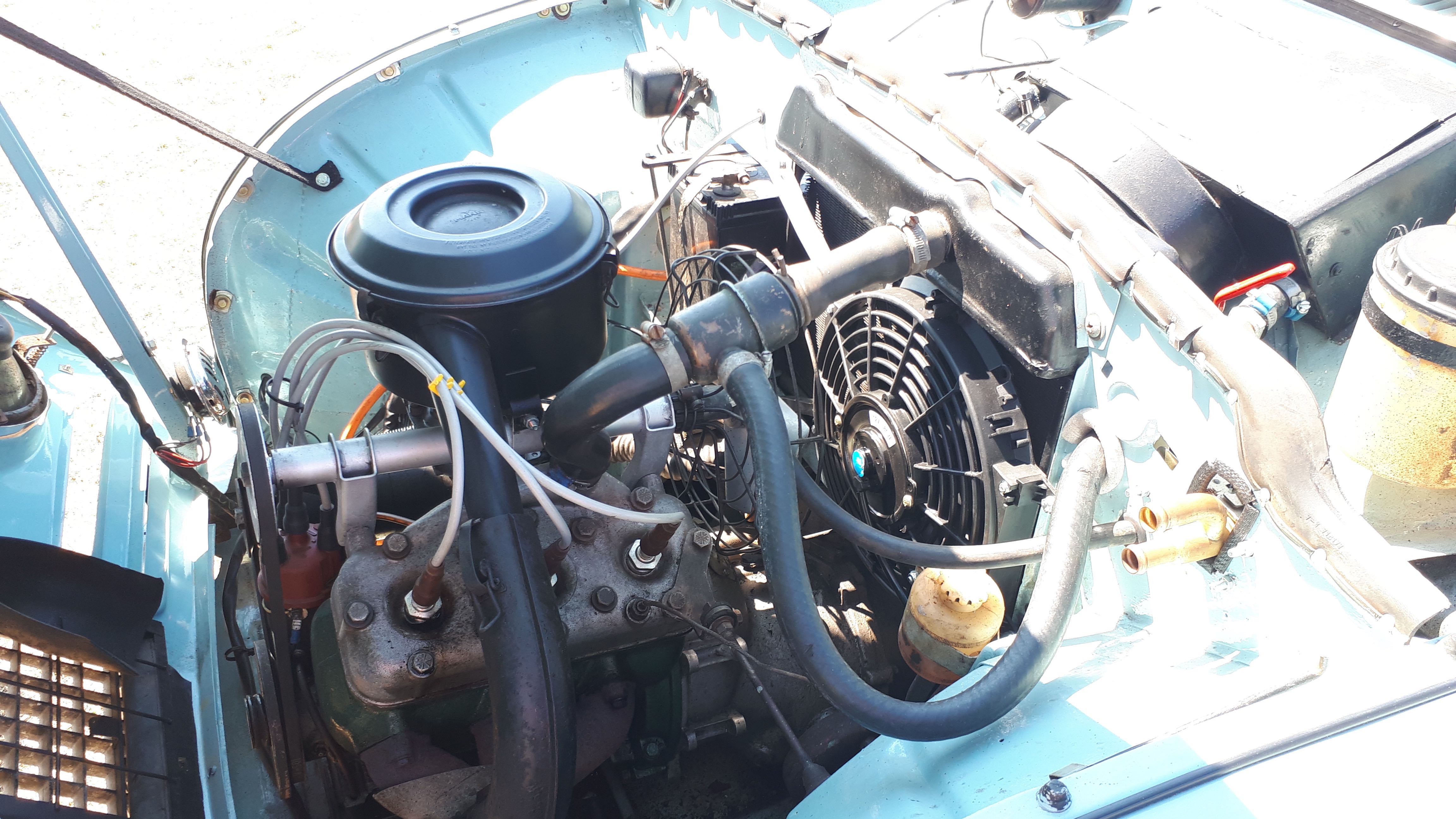 saab 96 1963 motor